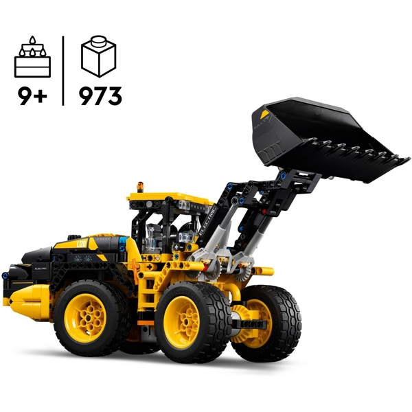 ასაწყობი კონსტრუქცია Lego 42209, Volvo L120 Electric Wheel Loader, Prefabricated Construction