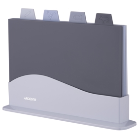 Cutting Board Set Ardesto AR1404GB, 4Pcs, Grey