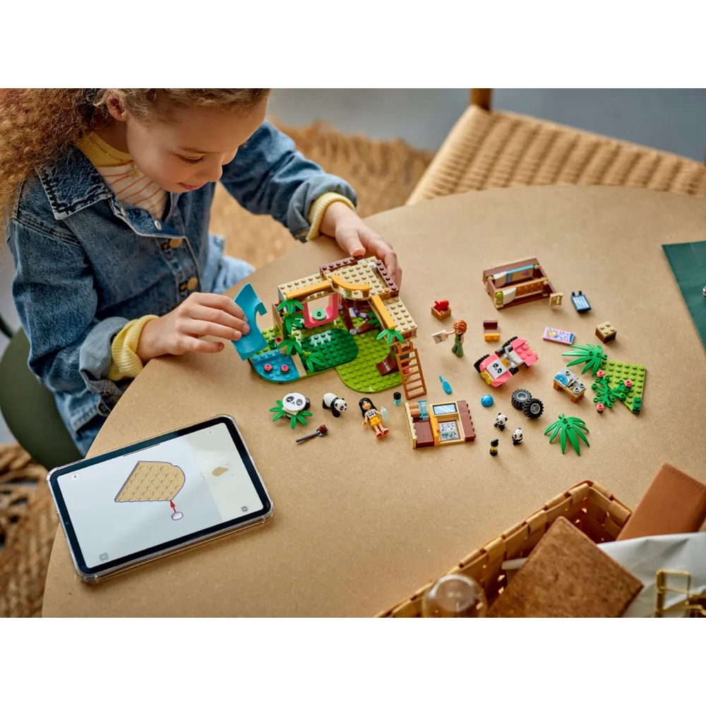 ასაწყობი კონსტრუქცია Lego 42648 Friends Panda Sanctuary Animal Care, Prefabricated Construction