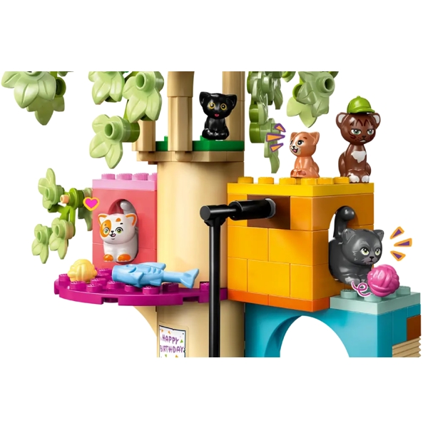ასაწყობი კონსტრუქცია Lego 42666 Friends Cat Birthday Party & Tree House, Prefabricated Construction
