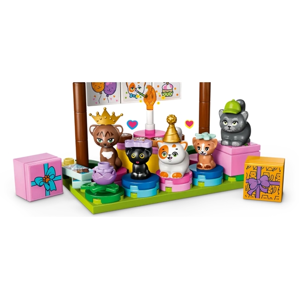 ასაწყობი კონსტრუქცია Lego 42666 Friends Cat Birthday Party & Tree House, Prefabricated Construction