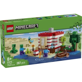 ასაწყობი კონსტრუქცია Lego 21275 Minecraft The TNT Jungle House, Prefabricated Construction