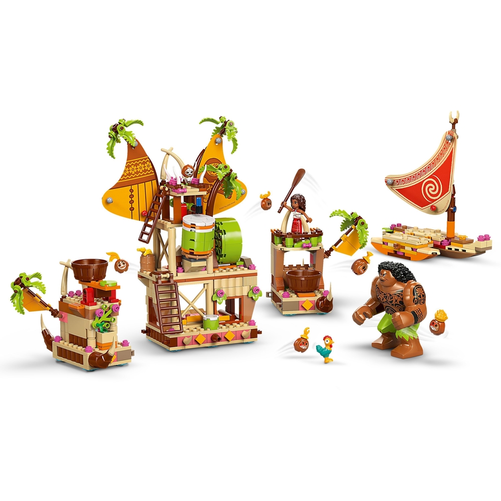 Prefabricated Construction Lego 43258, Kakamora Barge