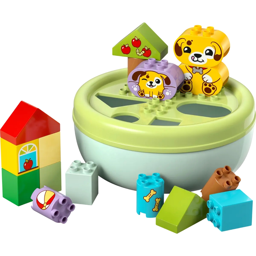 ასაწყობი კონსტრუქცია Lego 10441 DUPLO My First Shape Sorter: Puppy House, Prefabricated Construction