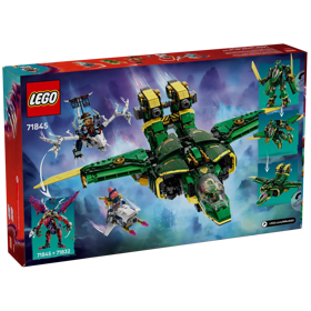 ასაწყობი კონსტრუქცია Lego 71845, Lloyd’s Jet Mech, Prefabricated Construction