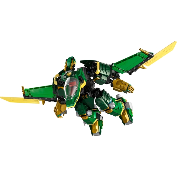 ასაწყობი კონსტრუქცია Lego 71845, Lloyd’s Jet Mech, Prefabricated Construction