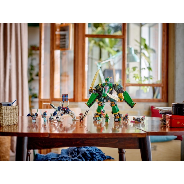 ასაწყობი კონსტრუქცია Lego 71845, Lloyd’s Jet Mech, Prefabricated Construction