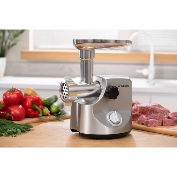 Meat Grinder Ardesto MGA-3000W, 3000W, Silver