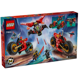 ასაწყობი კონსტრუქცია Lego 71844, Ninja Combat Vehicle, Prefabricated Construction