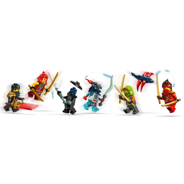 ასაწყობი კონსტრუქცია Lego 71844, Ninja Combat Vehicle, Prefabricated Construction