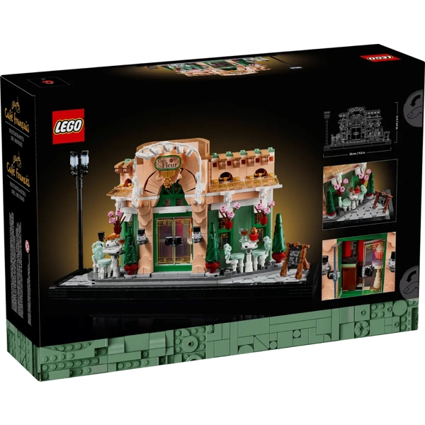 ასაწყობი კონსტრუქცია Lego 10362 Icons French Café, Prefabricated Construction