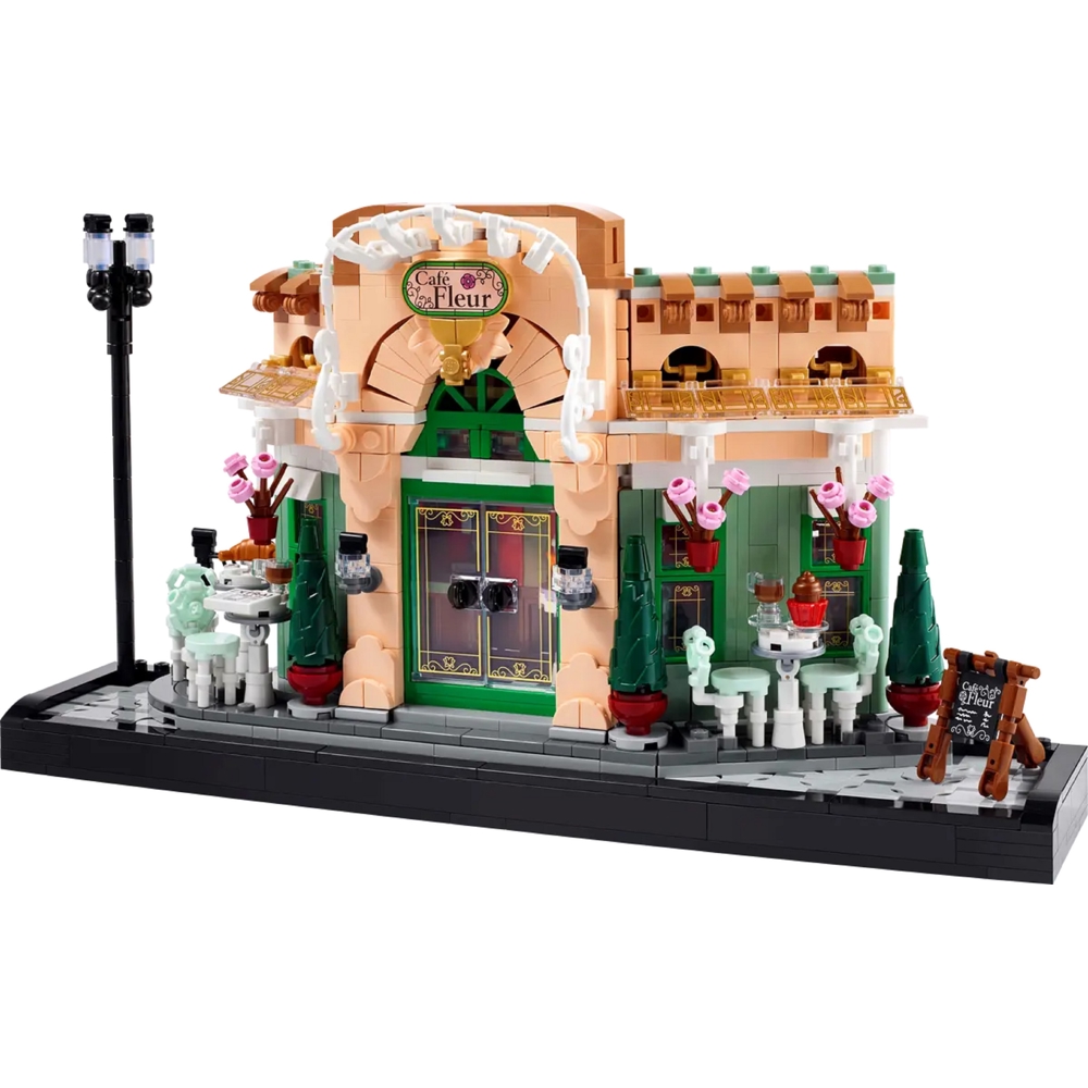 Prefabricated Construction Lego 10362 Icons French Café