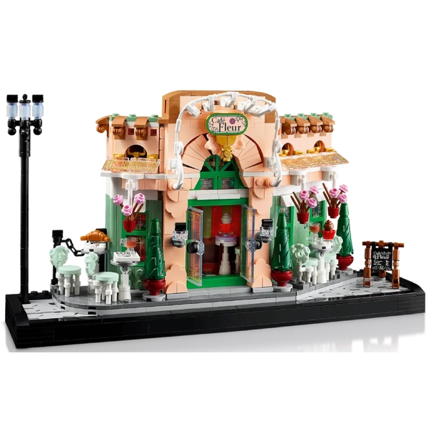 ასაწყობი კონსტრუქცია Lego 10362 Icons French Café, Prefabricated Construction