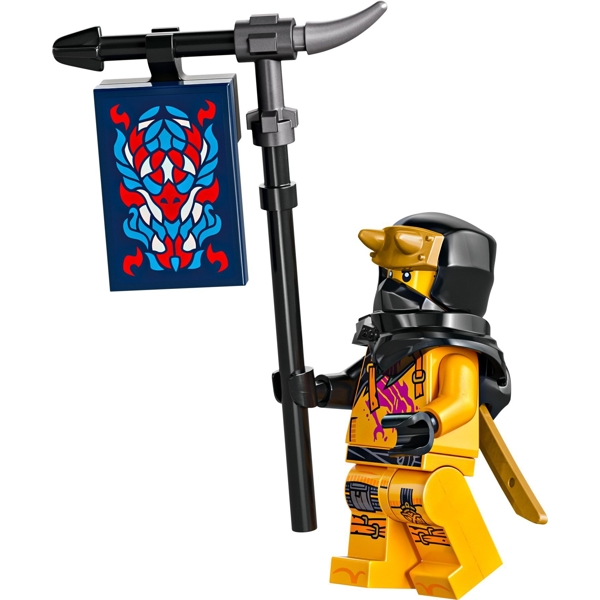 ასაწყობი კონსტრუქცია Lego 71843, Rogue's Mech Dragon Rider, Prefabricated Construction