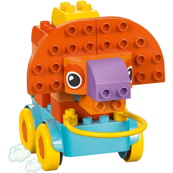 ასაწყობი კონსტრუქცია Lego 10451, 3in1 Dinosaurs on Wheels, Prefabricated Construction