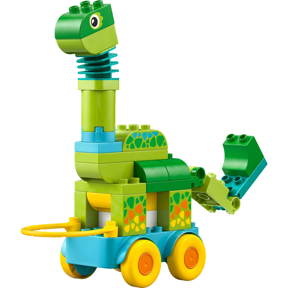 ასაწყობი კონსტრუქცია Lego 10451, 3in1 Dinosaurs on Wheels, Prefabricated Construction