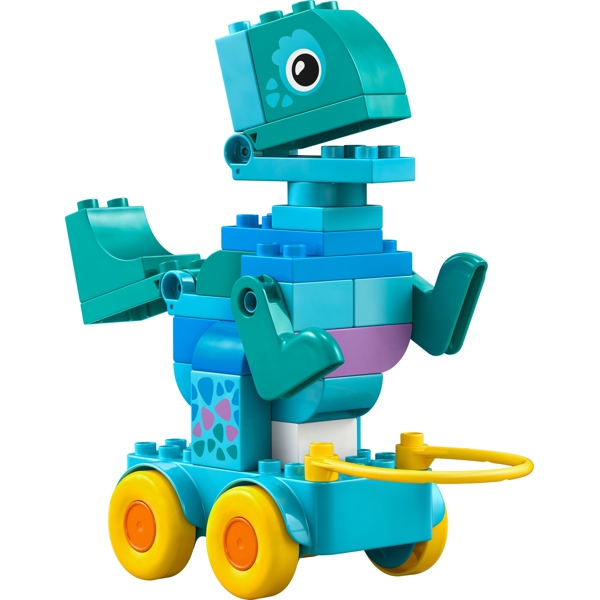 ასაწყობი კონსტრუქცია Lego 10451, 3in1 Dinosaurs on Wheels, Prefabricated Construction