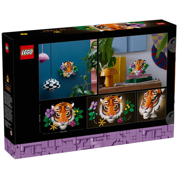 ასაწყობი კონსტრუქცია Lego 31217, The Fauna Collection - Tiger, Prefabricated Construction