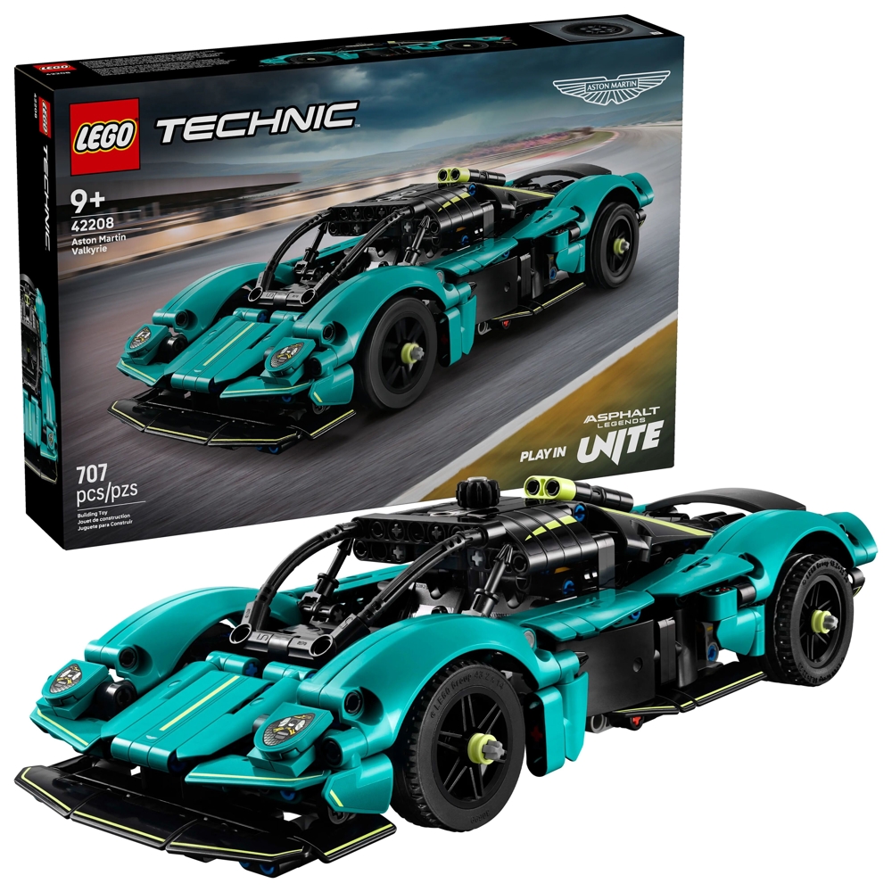 ასაწყობი კონსტრუქცია Lego 42208, Aston Martin Valkyrie, Prefabricated Construction