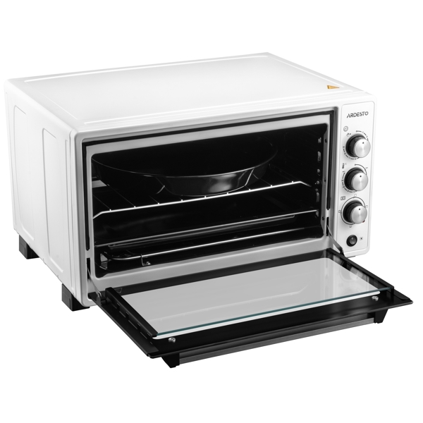 ელექტრო ღუმელი Ardesto MEO-N48CW, 1700W, 48L, Electric Oven, White