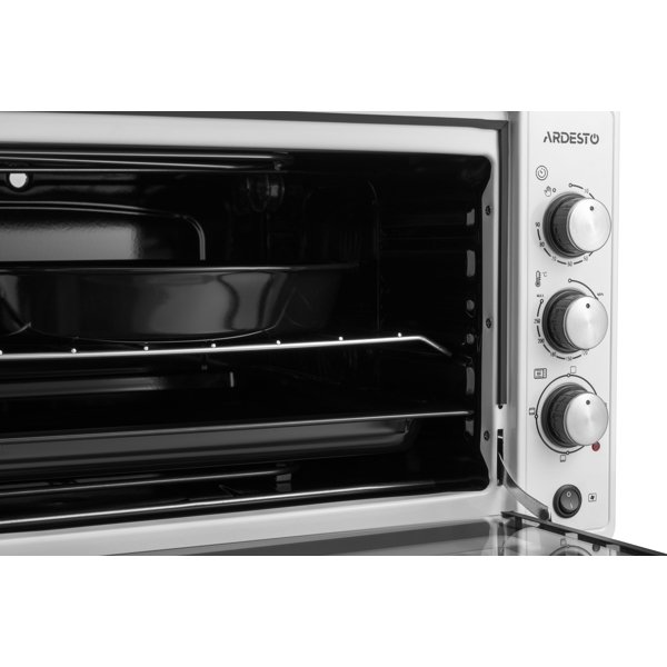 ელექტრო ღუმელი Ardesto MEO-N48CW, 1700W, 48L, Electric Oven, White