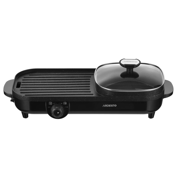 გრილი Ardesto GHP-5Bl, 1500W, Grill, Black