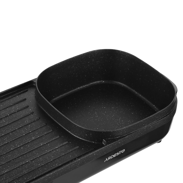გრილი Ardesto GHP-5Bl, 1500W, Grill, Black