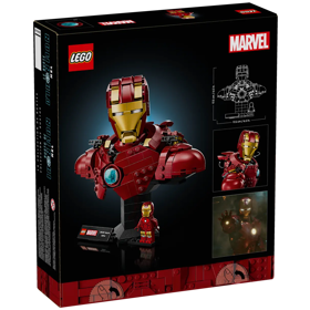 ასაწყობი კონსტრუქცია Lego 76327, Iron Man MK4 Bust, Prefabricated Construction