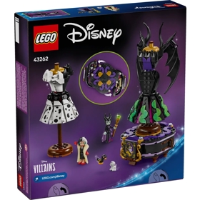 ასაწყობი კონსტრუქცია Lego 43262 Disney Classic Maleficent's and Cruella De Vil's Dresses, Prefabricated Construction