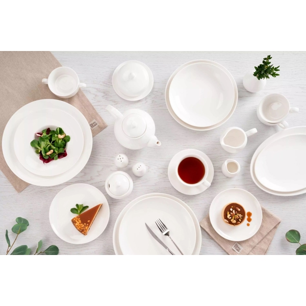 Plate Ardesto AR3507I Imola, 26cm, White