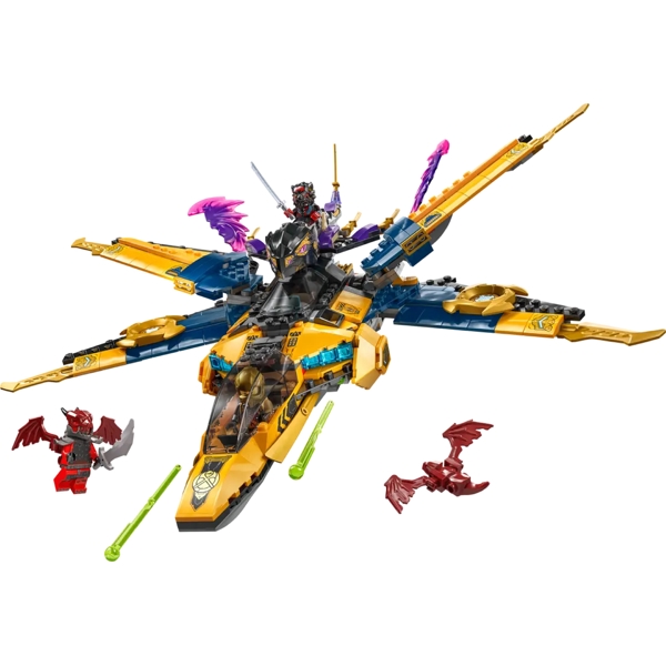 ასაწყობი კონსტრუქცია Lego 71833 Ninjago Ras and Arin’s Super Storm Jet, Prefabricated Construction