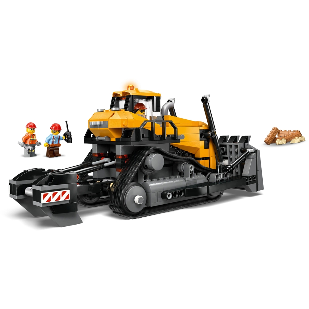 ასაწყობი კონსტრუქცია Lego 60466, Yellow Bulldozer, Prefabricated Construction