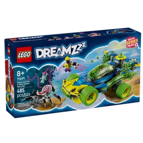 ასაწყობი კონსტრუქცია Lego 71491 DREAMZzz Mateo and the Z-Blob Action Racer, Prefabricated Construction
