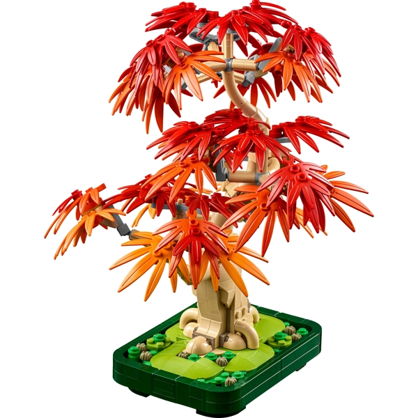 ასაწყობი კონსტრუქცია Lego 10348, Japanese Red Maple Bonsai Tree, Prefabricated Construction