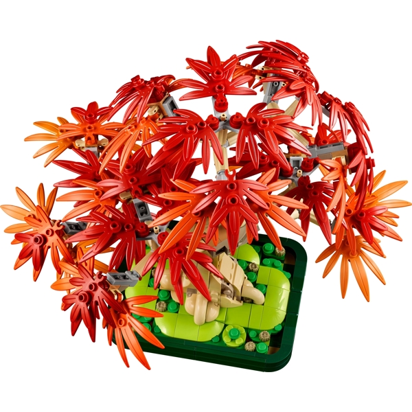 ასაწყობი კონსტრუქცია Lego 10348, Japanese Red Maple Bonsai Tree, Prefabricated Construction
