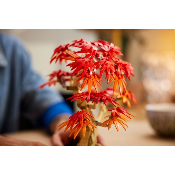ასაწყობი კონსტრუქცია Lego 10348, Japanese Red Maple Bonsai Tree, Prefabricated Construction