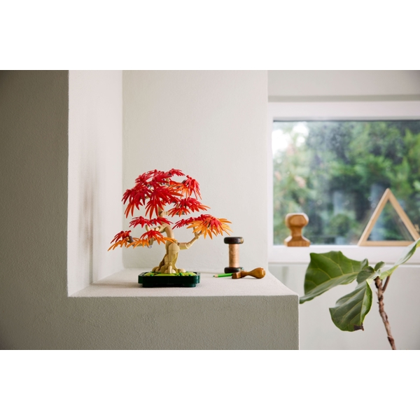 ასაწყობი კონსტრუქცია Lego 10348, Japanese Red Maple Bonsai Tree, Prefabricated Construction