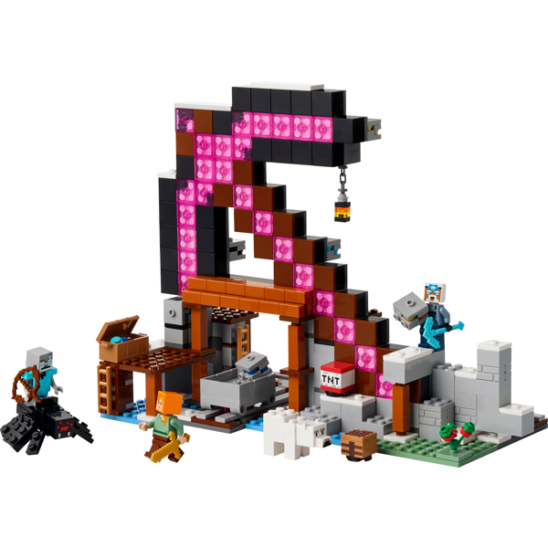 ასაწყობი კონსტრუქცია Lego 21277, The Pickaxe Mine, Prefabricated Construction