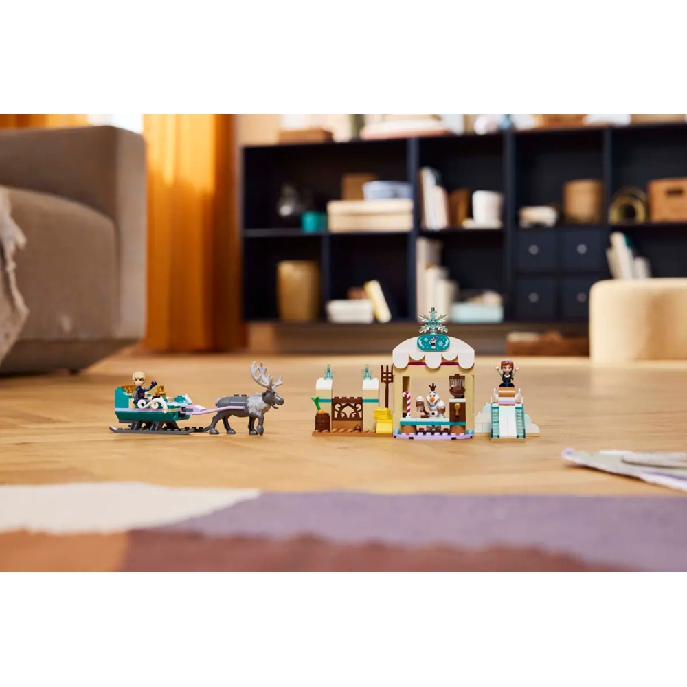 ასაწყობი კონსტრუქცია Lego 43256 Disney Princess Anna's Sleigh Adventure, Prefabricated Construction