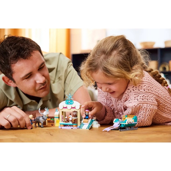 ასაწყობი კონსტრუქცია Lego 43256 Disney Princess Anna's Sleigh Adventure, Prefabricated Construction