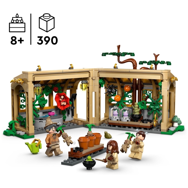 ასაწყობი კონსტრუქცია Lego 76445, Hogwarts Castle: Herbology Class, Prefabricated Construction