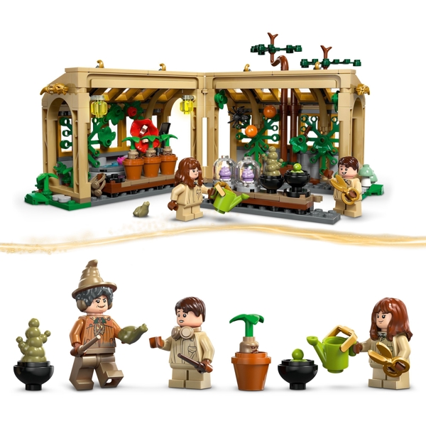 ასაწყობი კონსტრუქცია Lego 76445, Hogwarts Castle: Herbology Class, Prefabricated Construction