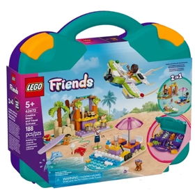 ასაწყობი კონსტრუქცია Lego 42672 Friends Creative Beach and Travel Suitcase, Prefabricated Construction