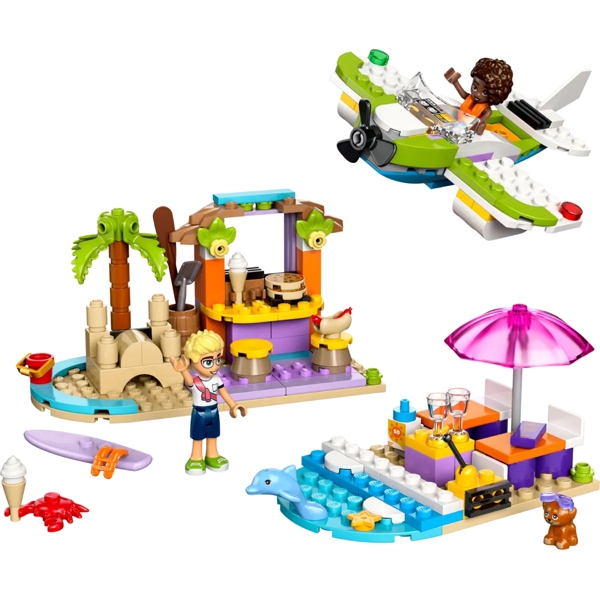 ასაწყობი კონსტრუქცია Lego 42672 Friends Creative Beach and Travel Suitcase, Prefabricated Construction