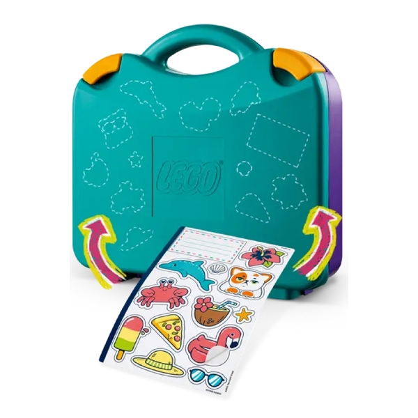 ასაწყობი კონსტრუქცია Lego 42672 Friends Creative Beach and Travel Suitcase, Prefabricated Construction