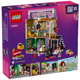 ასაწყობი კონსტრუქცია Lego 42653, Music Store & Apartment, Prefabricated Construction