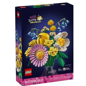 ასაწყობი კონსტრუქცია Lego 10347 Botanicals Petite Sunny Bouquet, Prefabricated Construction