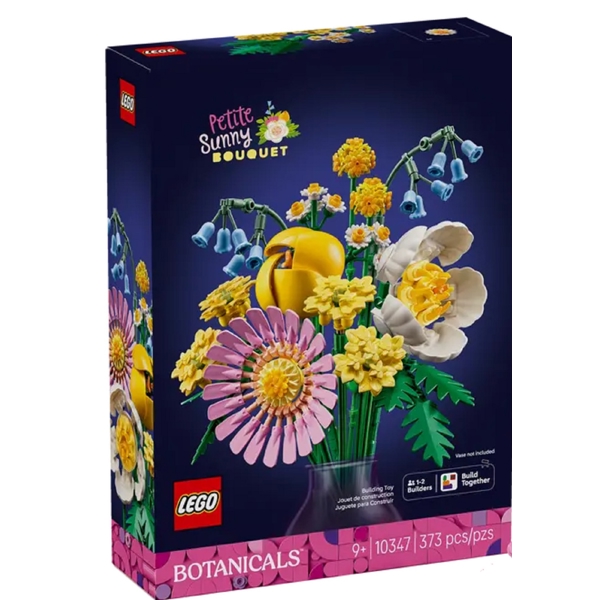 ასაწყობი კონსტრუქცია Lego 10347 Botanicals Petite Sunny Bouquet, Prefabricated Construction