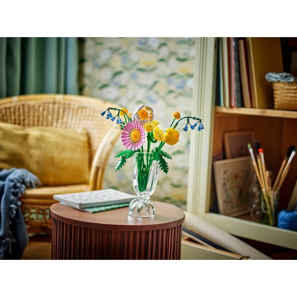 ასაწყობი კონსტრუქცია Lego 10347 Botanicals Petite Sunny Bouquet, Prefabricated Construction