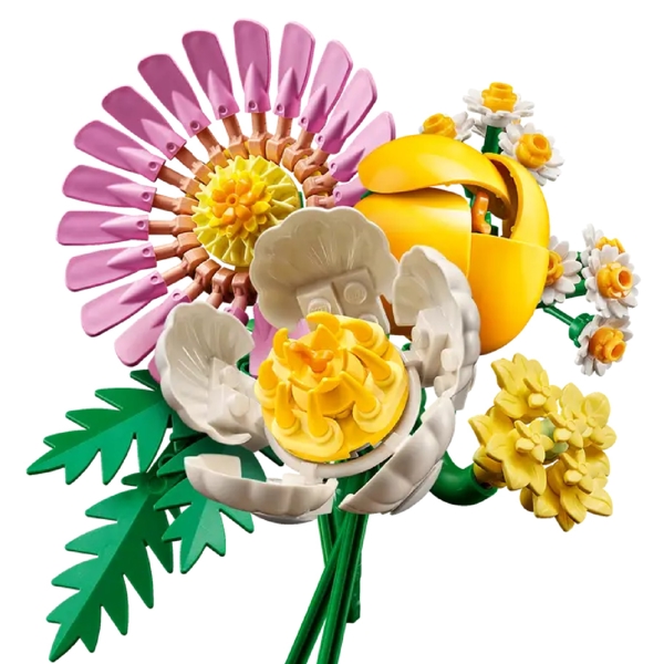 ასაწყობი კონსტრუქცია Lego 10347 Botanicals Petite Sunny Bouquet, Prefabricated Construction